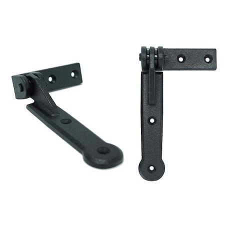 Wood Shutter Hardware Wood Shutter Hardware 30-14-88520 Bermuda Shutter Hinge; Black - Set of 2 30-14-88520